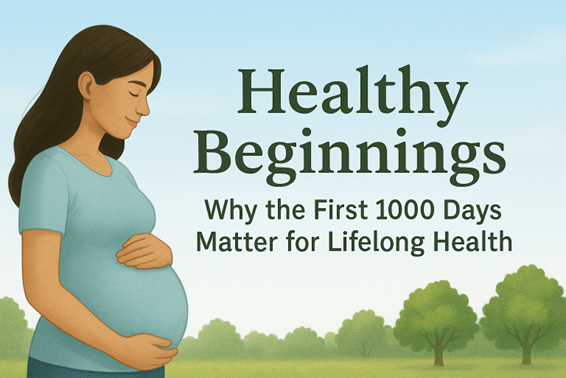 From the moment life begins, nutrition becomes a powerful sculptor of health, not just for a child, but for generations to come.